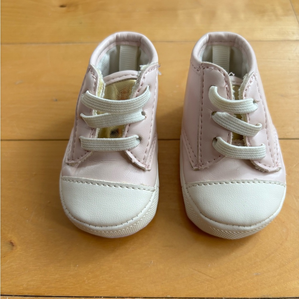 Pink Baby Shoes - size 0